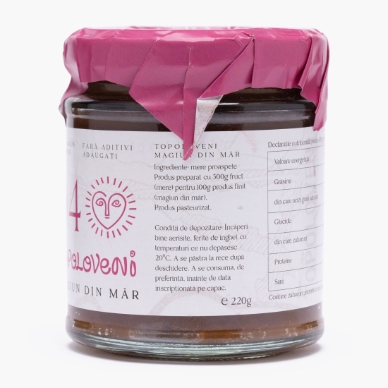 Magiun din măr, fără zahăr 220g