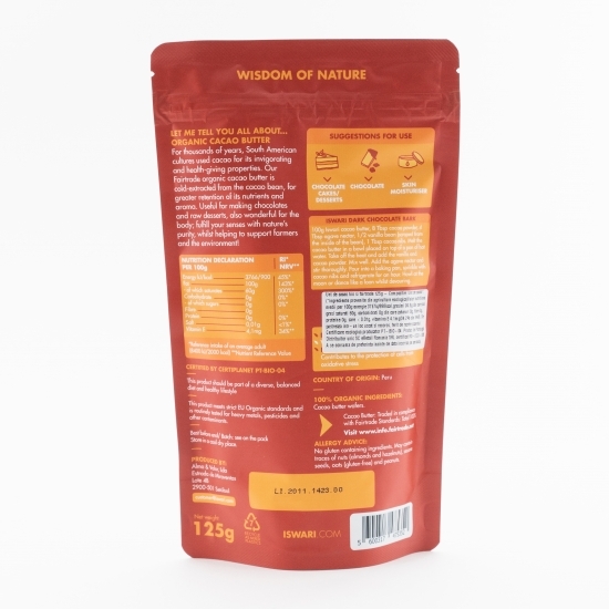 Cremă tartinabilă de cacao și fairtrade eco 125g