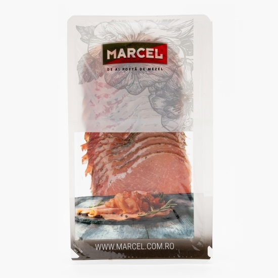 Mușchi de la cetate feliat, crud-uscat și afumat 100g