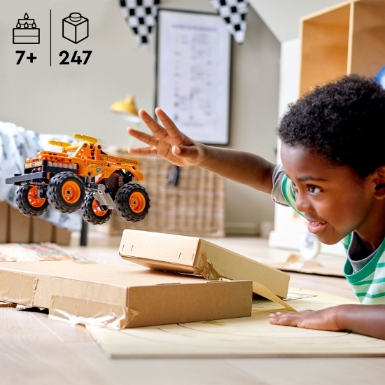 Monster Jam El Toro Loco, 42135 Technic, +7 ani
