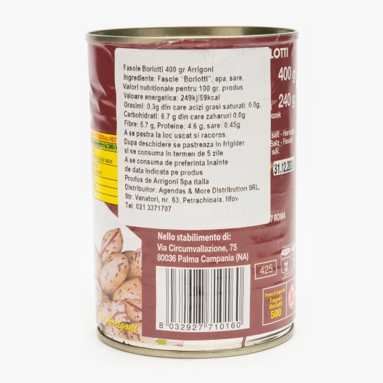 Fasole Borlotti 400g