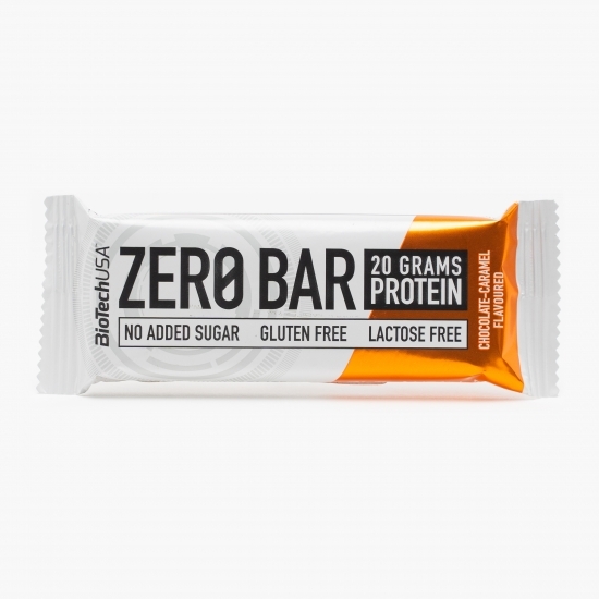 Baton proteic caramel fără gluten și fără zahăr 50g