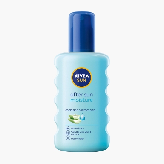 Spray hidratant răcoritor după plajă cu aloe vera 200ml