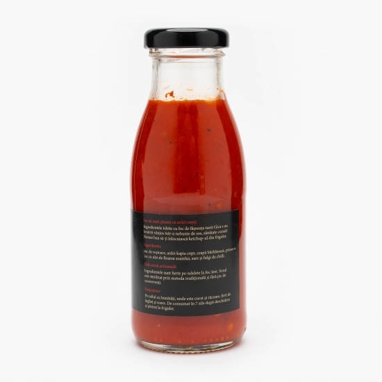 Sos iute de roșii cu ardei copți 250g