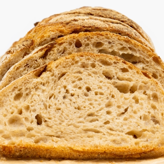 Pâine cu maia, fulgi de ovăz și hrișcă 400g