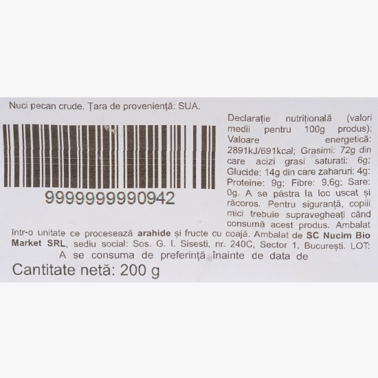 Nuci Pecan 200g