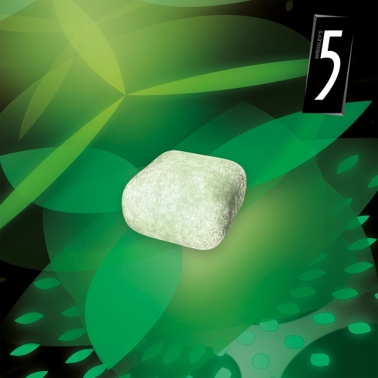 Gumă de mestecat fără zahăr cu îndulcitori și aromă de mentă 61.8g