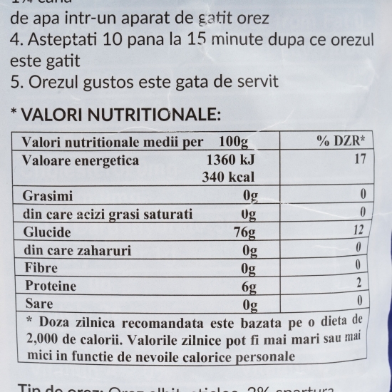 Orez pentru sushi Japonica 1kg