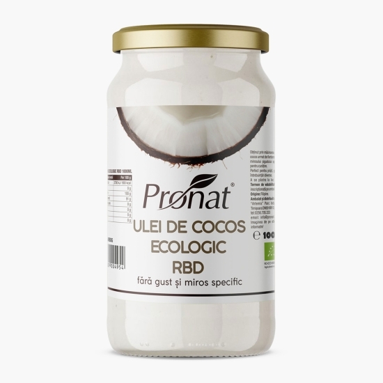 Ulei de cocos eco RBD 1000ml