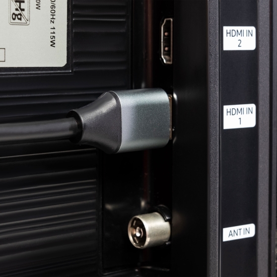 Cablu High Speed HDMI 2.0, 4K, 18Gbps, 1.5m, negru