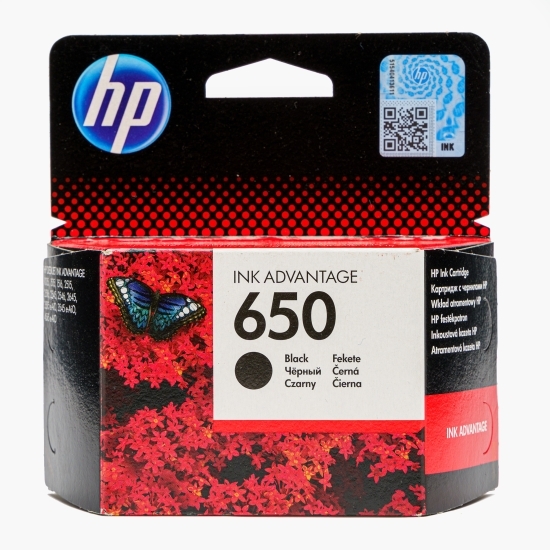 Cartuș cerneală OEM HP 650, cod CZ101AE, negru