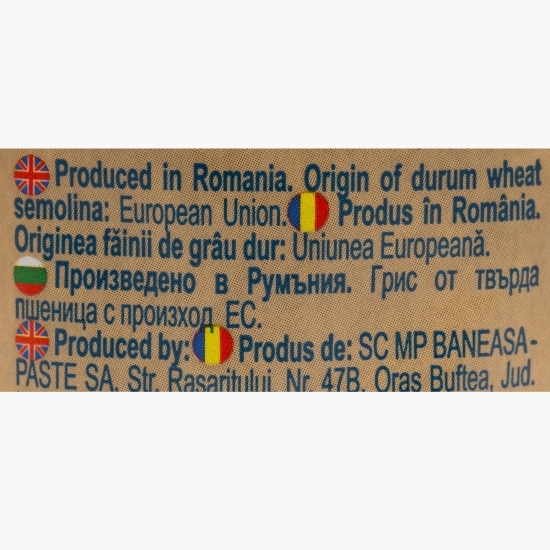 Paste Penne Rigate Premium din grâu dur 400g