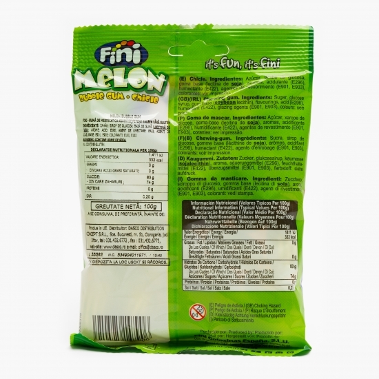 Gumă de mestecat cu aromă de pepene galben fără gluten 100g