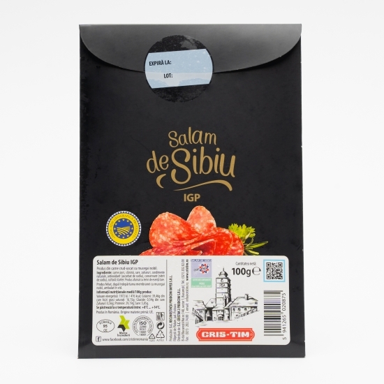Salam de Sibiu IGP 100g
