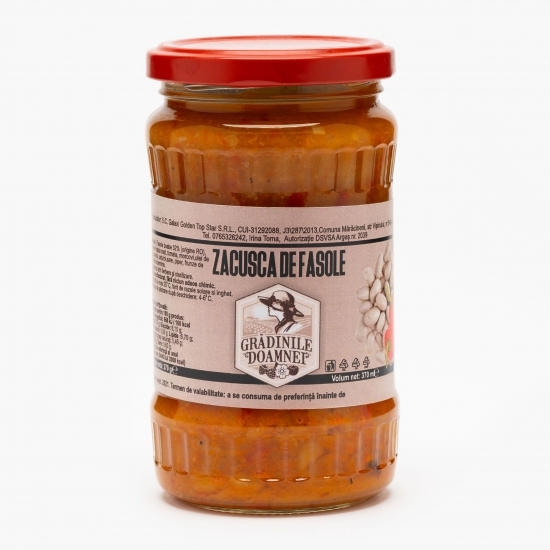 Zacuscă de fasole 370g
