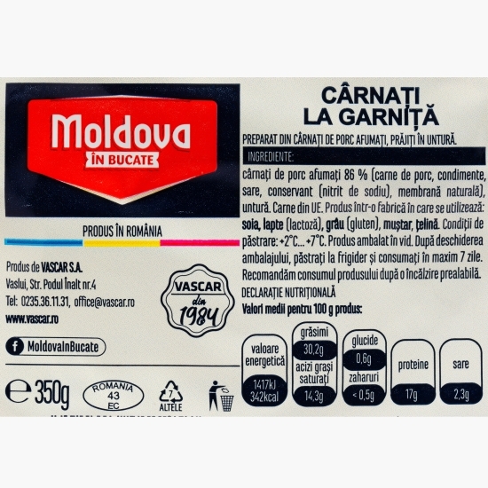 Cârnați la garniță 350g