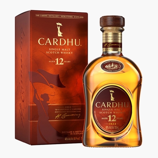 Single Malt Whisky, 12 Yo, 40%, Scotland, 0.7l + cutie
