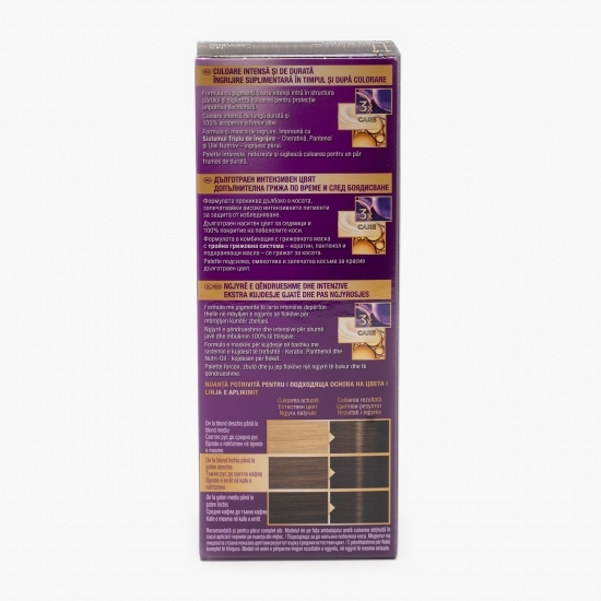 Vopsea de păr permanentă Intensive Color Cream, N3 (4-0) șaten mediu, 110ml