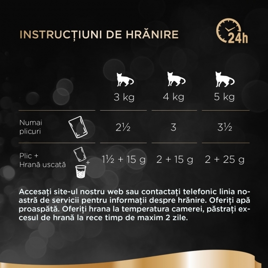 Hrană umedă pentru pisici adulte, 85g, cu pui și vită în sos 
