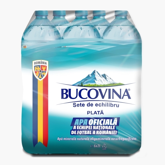 Apă minerală naturală plată, 6x2l