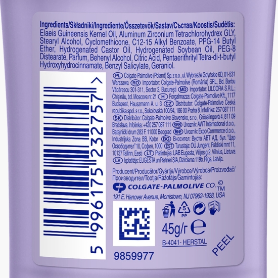 Deodorant antiperspirant solid Orchard Blossom 45g