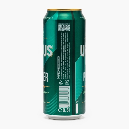 Bere blondă Pilsner, doză 0.5l
