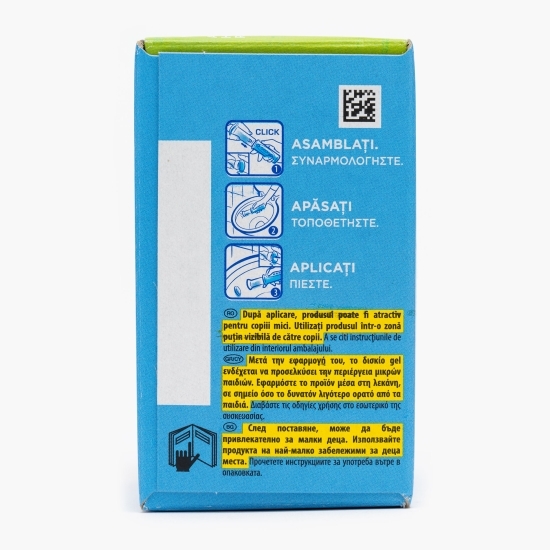 Rezervă gel pentru vasul toaletei Fresh Discs marine, 2 rezerve