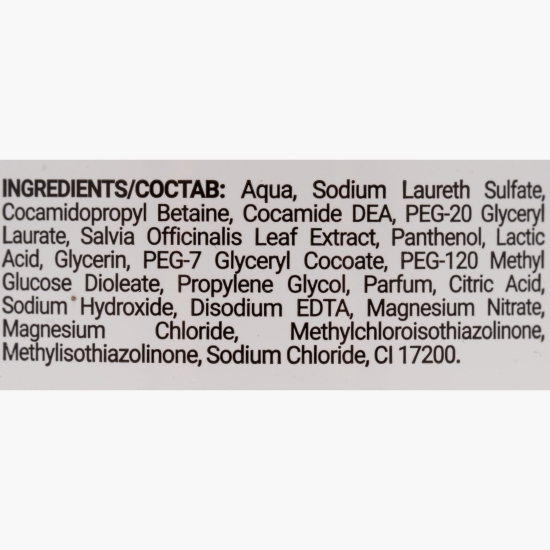 Gel pentru igiena intimă cu salvie Comfort,400ml 