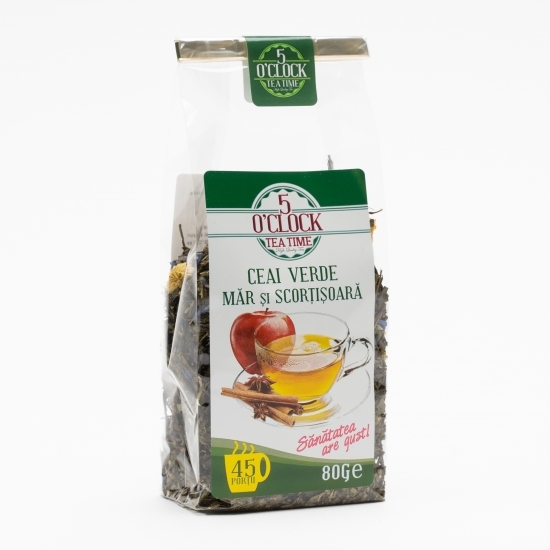 Ceai verde cu măr și scorțișoară 80g