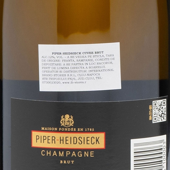 Șampanie Cuvee Brut, 12%, 0.75l