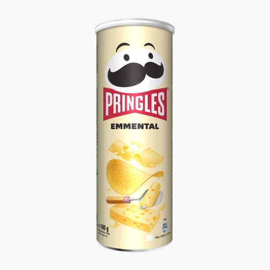 Chipsuri din cartofi cu gust de brânză Emmental 165g