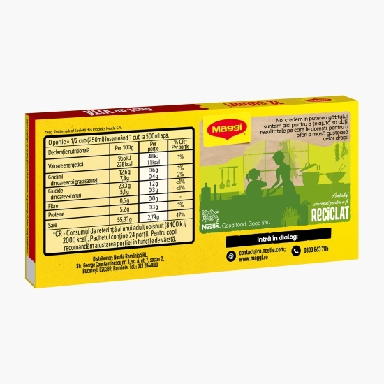 Bază pentru mâncăruri Cuburi cu gust de vită 120g