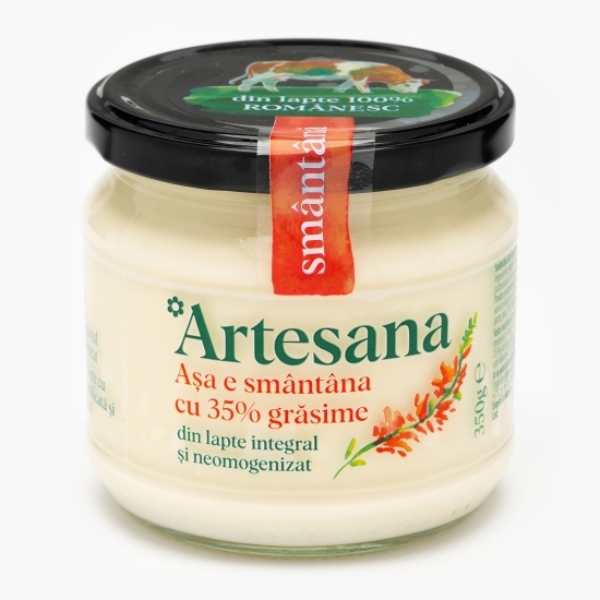 Smântână din lapte de vacă 35% grăsime 350g