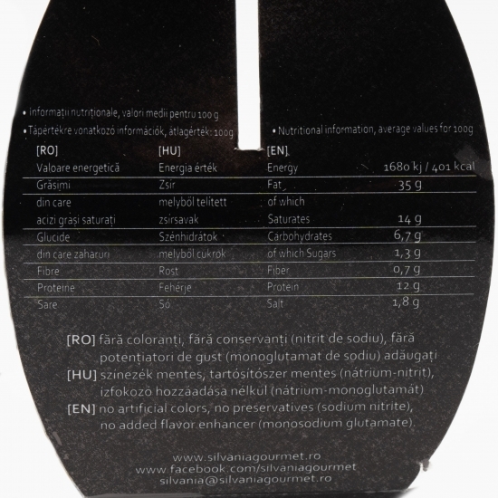 Mousse cu carne de mistreț și fulgi de ceapă prăjită 100g