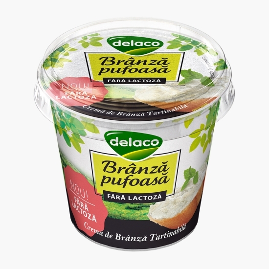 Brânză pufoasă fără lactoză 140g