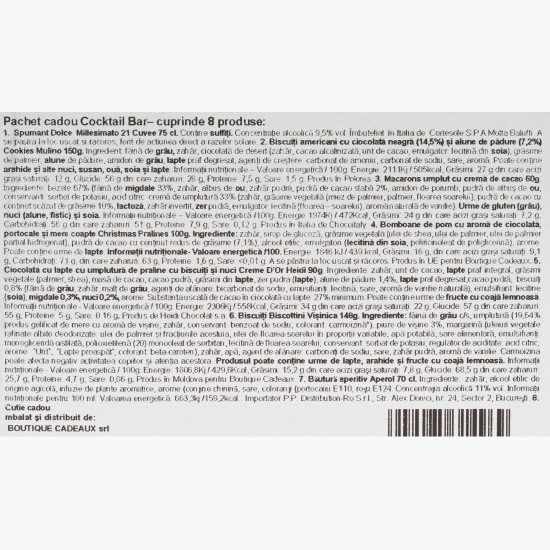 Pachet cadou Cocktail Bar