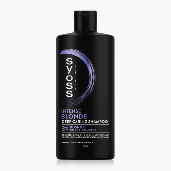 Șampon Intense Bonde&Silver pentru păr blond, argintiu sau cu șuvițe 440ml