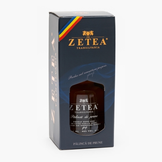 Pălincă de prune 40% alc. 0.7l + cutie