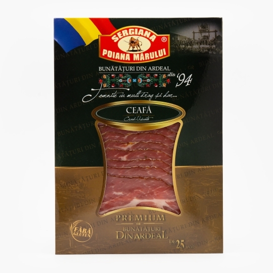 Ceafă crud-uscată, feliată 100g