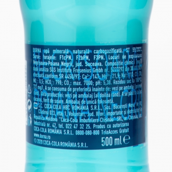 Apă minerală carbogazoasă 500ml