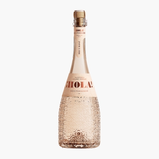 Vin spumant brut rose Mediterraneo Organic, 11.5%, 0.75l