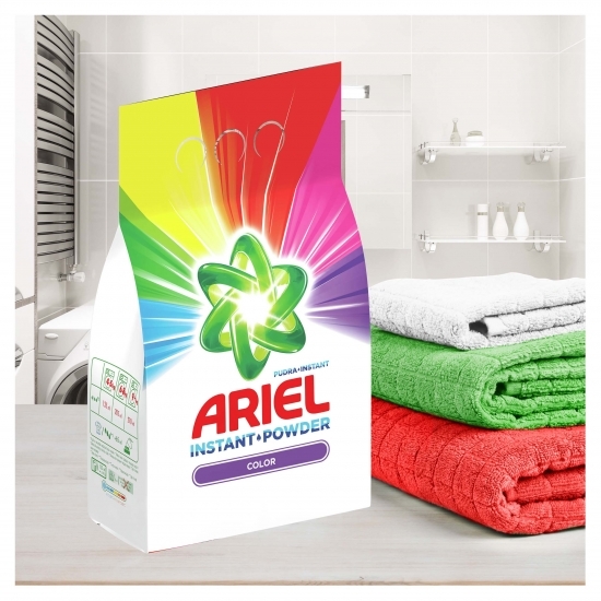Detergent de rufe pudră automat Instant Color 80 spălări, 8kg