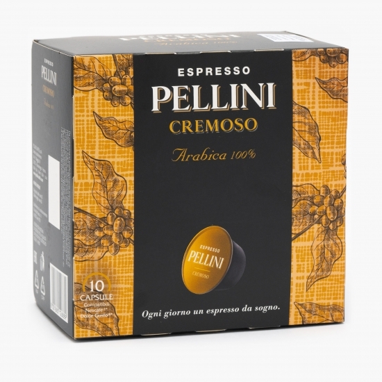 Capsule cafea, Espresso Cremoso, 10 băuturi, 75g