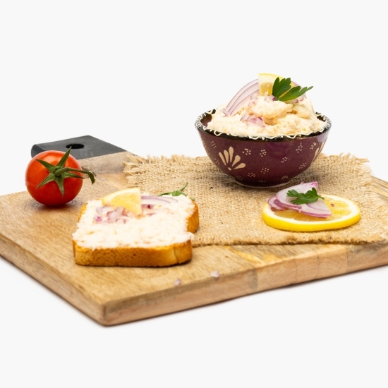 Salată de icre de hering cu crap și ceapă 200g