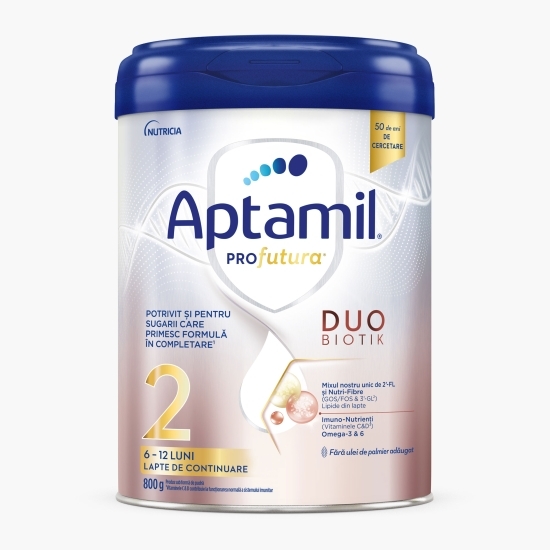 Lapte praf PROfutura DUOBIOTIK 2, 6-12 luni, Nutricia, 800g
