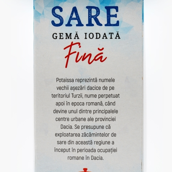 Sare iodata fină 1kg
