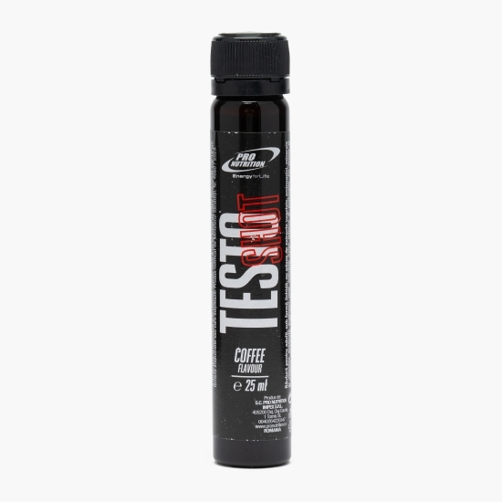 Supliment alimentar pentru adulți Testo Shot, aromă de cafea, 25ml