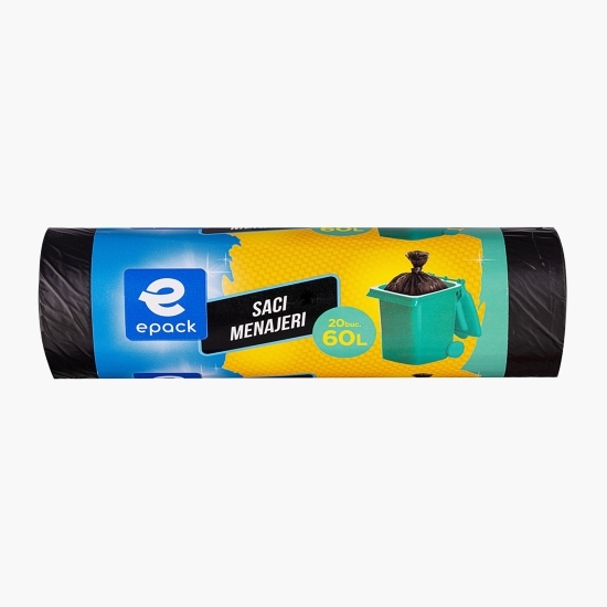 Saci menajeri 60l 20 buc