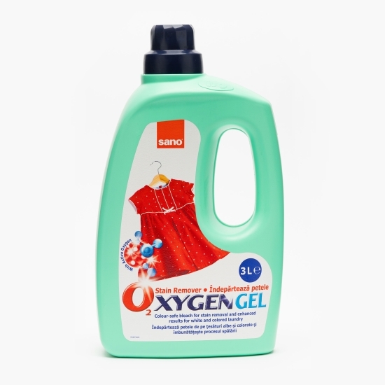 Soluție îndepărtare pete rufe Oxygen Gel fără clor 3l