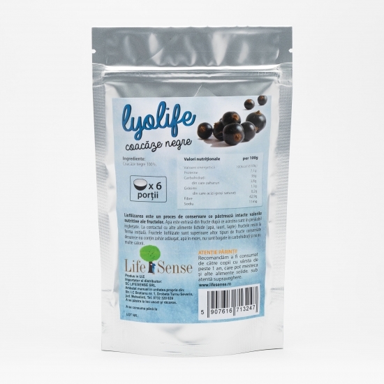 Coacăze negre liofilizate 30g